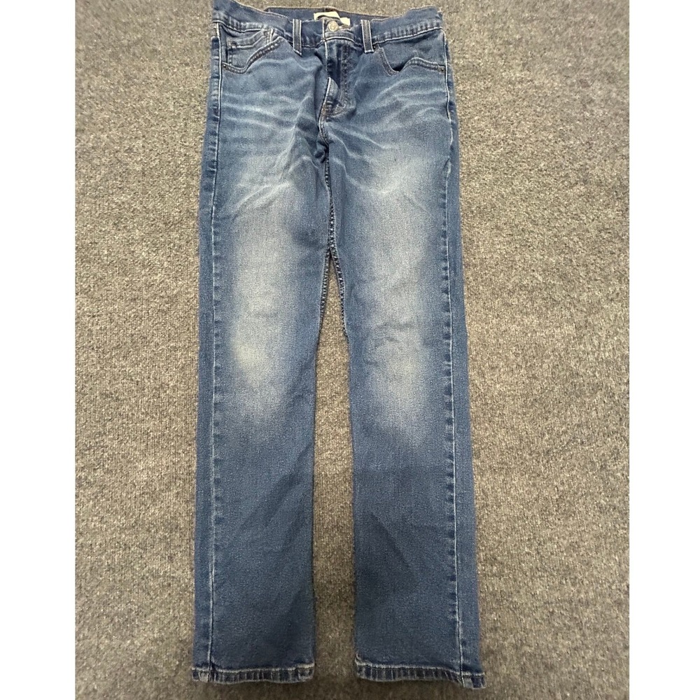 Levi Strauss Jeans Mens Size 32 Blue Signature Straight Leg Denim Classic Fit